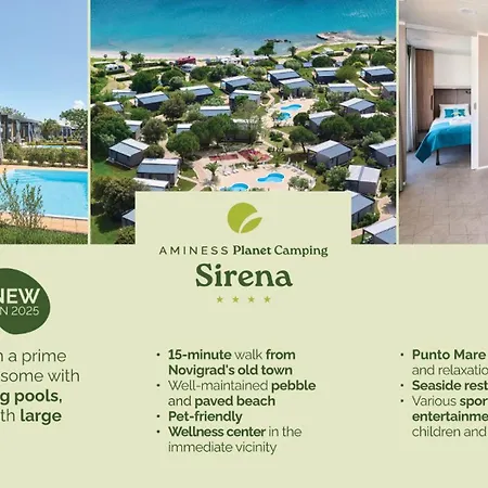 Aminess Planet Camping Holiday Homes Sirena Novigrad  Exterior photo